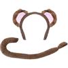 Bristol Novelty Set di orecchie e coda da scimmia per Bambini, taglia unica, DS154 Halloween