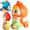 Generico Pollo giocattolo, giocattoli di pollo per bambini - Pollo giocattolo a carica oscillante - Giocattolo con pollo che salta, giocattolo a orologeria piccola, calze pasquali per borse regalo per bambini