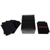 docsmagic.de Deck Box Full + 60 Double Mat Black Sleeves Small Size - Porta Mazzo & Bustine Nero - YGO