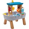 Step2 Rain Showers Splash Tub Tavolo d'Acqua con Set di Accessori da 10 Pezzi | Tavolino Giochi Acqua | Giochi d'Acqua Giardino | Gioco Acqua per Piu Bambini, Tavolo Acqua Bambini