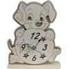 DLM Bomboniere DLM-A651 Bomboniera Utile Orologio Grande in legno cm 18x15x4 Linea Cane Cagnolino cucciolo di Dalmata per Battesimo Bimbo Bimba Comunione Cresima Compleanno Bambino Bambina