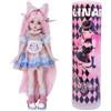 Linara Bambole BJD 1/6 Set Completo Bambola 30 cm Bambola articolata Adorabile Bambole con Abito Scarpe Parrucca Capelli Trucco Occhi I Migliori Regali per Natale Compleanno