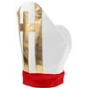 TOYANDONA Cappello da Cardinale e Papa Leggero Copricapo Mitra Biblico per Adulti Accessorio Costume Religioso per Cosplay Feste di Halloween e Rappresentazioni Teatrali