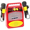 ODG Cassa Bluetooth Karaoke con 2 microfoni