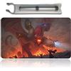 Four leaves TIAMAT- MTG - Tappetini da gioco + borsa impermeabile gratuita, MTG Playmate Table Mat, MTG Mouse Pad, Dustproof and Waterproof for Supporting MTG Combat