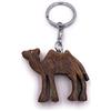 H-Customs Cammello Dromedario 2 Urti in legno Desert Noble Handmade portachiavi ciondolo