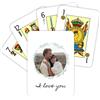 Wanapix | Carte da Gioco Personalizzate | Spagnolo | Gioco di Carte con la tua Foto su un Lato | Set di 48 Carte con Spade, Denari, Coppe e Bastoni | Corona