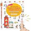 Generico English Words Sound Books - Gioco Di Lettura Di Oltre 500 Parole | Libri Di Apprendimento Elettrici Interattivi Di Oltre 500 Parole | Per La Scuola 'infanzia, La Biblioteca 'asilo, La