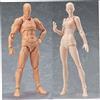 Hotainoys Modelli di Action Figure mobili in PVC Body Chan e Kun per SHF Versione 2.0 Gold 2PCS Action Figure Personalizzate