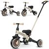 Qplay Triciclo Evolutivo Trike Stager | Bicicletta da bilanciamento 2 in 1 con barra di spinta per neonati e bambini piccoli | Ideale da 1 a 4 anni