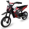RCB TECH R9X Motocicletta elettrica per bambini, Motore potente, 3 modalità di velocità, Max 25 km/h, 5,2Ah Batteria, Portata massima 17 km, Pneumatici da 12 pollici, Moto da cross per Bambini