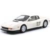 KK Scale KKDC120203 - Ferrar. Testarossa Monospecchio Miami Vice US Version White 1984 With Opening Doors Hood And Headlights - scala 1/12 - modellino auto