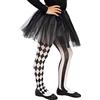 Funidelia | Calze da Arlecchino per bambina Pagliacci, Circo, Originali & Divertenti - Accessori per bambini, accessorio per costume - Bianco