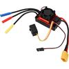 Cryfokt ESC Senza Spazzole per Motore per Auto RC 1/10, Regolatore di velocità Elettrico 2-3S 60A con Ventola di Raffreddamento, ESC Senza Spazzole RC Ad Alte Prestazioni per Vari Servosistemi