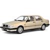 LAUDORACING-MODEL Lancia Thema 2.0 i.e. Turbo 1984 Oro Plaltino Metallizzato Modellino Auto Esclusivamente per Collezionisti