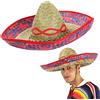 I LOVE FANCY DRESS LTD I Love Fancy Dress, sombreri messicani di paglia (confezione da 1, 6, 12, 24, 48, 100)
