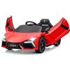 LEADZM Macchina Elettrica per Bambini 12V LAMBORGHINI REVUELTO，Telecomando e Velocità 3-5km/h, Età 3-5 Anni (Rosso)