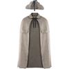 I LOVE FANCY DRESS LTD Costume da sherlock holmes, per adulti, cappello da sherlock e cervo, perfetto per la giornata mondiale del libro e la settimana del libro incluso: cappa vittoriana + cappello di cervo