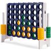 RELAX4LIFE Forza 4 Gioco Gigante per Bambini e Adulti, per Esterno e Interno, (120x42x104cm, Classico-E)