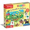 Clementoni Sapientino Baby Montessori - Parole in Fattoria, Gioco Educativo con Puzzle Animali Sagomati per Bambini 1-3 Anni, Sviluppo del Linguaggio e Tattile, Made in Italy, Lingua Italiana, 16413