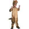 Rubie's Rubies-T-Rex Costume prescolare per bambini taglia 2T da 18 a 24 mesi, tutina con accessorio coda e testa. Ufficiale universale per occasioni di Natale, Carnevale, Compleanni, Feste e Halloween.