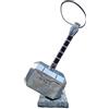 EXNOT Thor Mjolnir Hammer Replica, scala 1:1, da collezione, costruzione in metallo con base espositiva, accessorio per cosplay