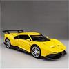 NALora Veicoli a Motore in Scala 1:32 per Ferrari P80C Supercar Pressofuso in Lega Modello di Auto Sportiva Simulazione Tirare Indietro Veicolo Giocattolo Modello di Auto Replica (Color : Yellow)