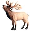 JOKFEICE Realistico Figure di Animali Terranova Renna Figurine, Progetto di Scienza, Cake Topper, Primi Giocattoli Educativi di Compleanno Regalo di Natale per I Bambini I Bambini di età 3 4 5
