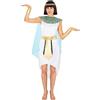 Funidelia | Costume da Cleopatra da per Donna Egitto, Faraone, Regina d'egitto, Paesi - Costume per Adulto e Accessori per Feste, Carnevale e Halloween - Taglia S - M - Bianco