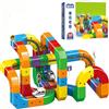 Generic Track Fusion - Set di treni elettrici Magic Rail Cube con treno motorizzato anti-gravità, sistema di binari 3D integrato, regalo di apprendimento per bambini, ragazzi e ragazze (123 pezzi)