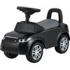 RELAX4LIFE Auto a Spinta per Bambini, Macchina Cavalcabile con Clacson e Suono di Motore sul Volante, Giocattolo per Bambini con Vano Sotto-Sedile per Ragazzi e Ragazze 12-36 Mesi (NERO)