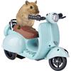 Generico Motocicli di figura giocattolo, pentola di motocicletta acrobatica,Acrobazie moto per bambini con suono e luce | Giocattoli per bambini per bambini in moto elettrico, auto da corsa a rotazione a 360 g