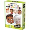 Headu Flashcards Risatine Allo Specchio Montessori Giochiamo Con Le Espressioni E Le Emozioni It54884 Gioco Educativo Per Bambini 2-4 Anni Made In Italy