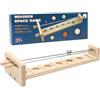Generisch Catch The Moon - Gioco in legno, 12,8 pollici, divertente gioco di legno, educativo | di bilanciamento per adulti con palle di luna, giochi da tavolo per bambini, giochi di famiglia
