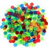 Toddmomy 500 Fiches Bingo in Plastica Colorate Marcatori per Giochi Carnevale e Apprendimento Matematico Conteggio e Raggruppamento Colori Casuali Colore Casuale Colore Casuale