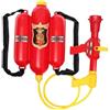 Folpus Zaino per Pompiere Giocattolo Acquatico Gioco di finzione Tracolla Giocattolo Estivo per Esterni Zaino Soaker Giocattolo per nel Cortile