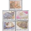 Prophila Collection Russia 485-489 (Completa Edizione) MNH ** MNH 1996 Cat Breeds (Francobolli per i Collezionisti) Gatti/Grandi felini (Leoni/tigri/Leopardi...)