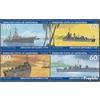 Prophila Collection Mikronesien 435-438 Quartina (Completa Edizione) MNH ** MNH 1995 Navi da Guerra (Francobolli per i Collezionisti) Militare/Cavaliere