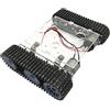 predolo Kit di Cingoli Cingoli in Acrilico 33GB520 Motore -12V Serbatoio Auto Telaio Cingolato Robot Fai