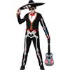 Atosa Costume Scheletro Messicano Mariachi Bambino 5 A 6 AÑOS