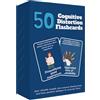 Generic Schede di affermazione delle distorsioni cognitive, 50 fogli per regolazione delle emozioni, consapevolezza e pratica, ideale per adolescenti, adulti, donne, uomini, bambini e adolescenti