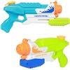 Toi-Toys Pistola ad Acqua Splash - Pistola Agua Bambini Blu o Verde - Water Pistol Giocattolo Blaster Giocattoli Bambini Festa Combattimento in Acqua in Piscina, Giardino e Spiaggia Giochi