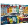 Zyupwjyy Puzzle 3000 Pezzi Venezia Puzzle Adulti Città Pattern Design con Confezione Regalo, Fai da te Puzzl di Legno Giochi Casual Gioco di Abilità per Tutta la Famiglia, Home Room Decor 81 x 122 cm -2297Y