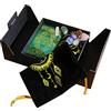 Noblelady Set di Mazzi di Tarocchi Classici Colorati Carte da Gioco Impermeabili in PVC per Predizione della Fortuna con Guida E Scatola Squisita per Principianti E Lettori Esperti,B