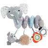 Sutowe Giocattolo per passeggino, giocattolo a spirale per bambini, con musica, sospensione a spirale, giocattolo di peluche per lettino per bambini, seggiolino auto, custodia per neonati, regalo per neonati