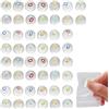 Generico Pallina Antistress Mini,50 Pezzi Faccine Emoticon Giocattolo Antistress - Simpatico Giocattolo Anti Stress - per Bambini Adulti Studenti Viaggiatori, Ideale per Studio Lavoro Casa Ufficio Auto Viaggio