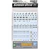 BANDAI SPIRITS Gundam Decal GD-30 HGUC MS Decalcomanie Set #1