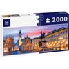Lais Puzzle Torino, Italia, Piazza San Carlo 2000 Pezzi Panorama