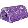 Xoeryoy Tenda da letto 55x39.4x31.5in in tessuto Oxford Sicuro e divertente Pianeta Tenda da letto Full size Bambini Portanti giocano tunnel con cortina netta per casa interna &&