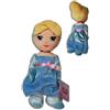 Disney Principessa Cenerentola 30cm Peluche Sottile Sette Nani Bambola Disney Bionda Vestito Blu